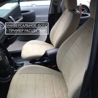 Чехлы Автопилот Алькантара на Москвич 3 (2022+)